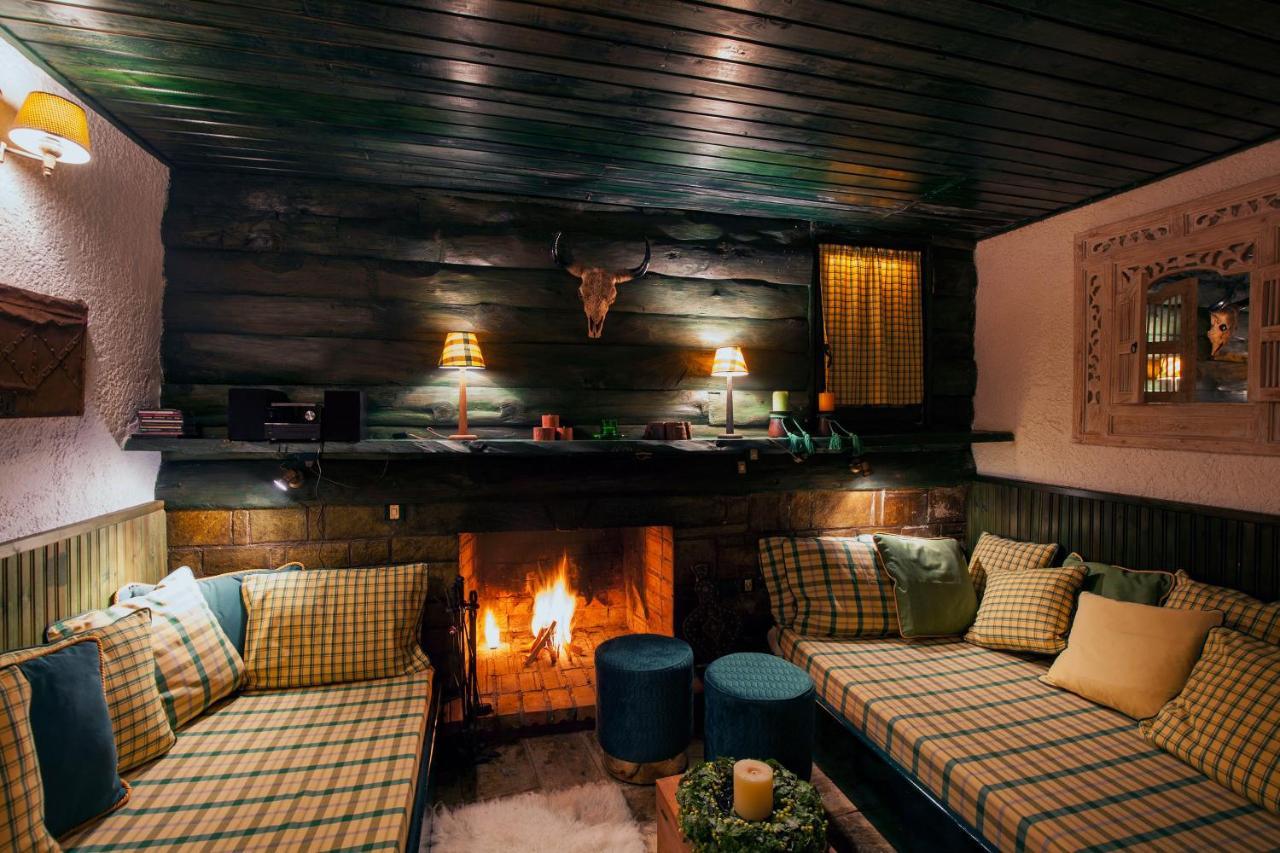 Dandy Villas Agoriani - Chalet Ivoni - Fireplace Eptalofos Luaran gambar