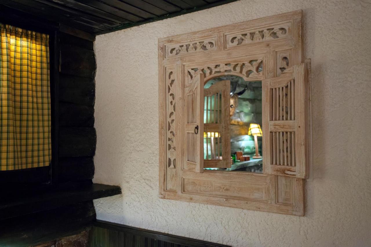Dandy Villas Agoriani - Chalet Ivoni - Fireplace Eptalofos Luaran gambar