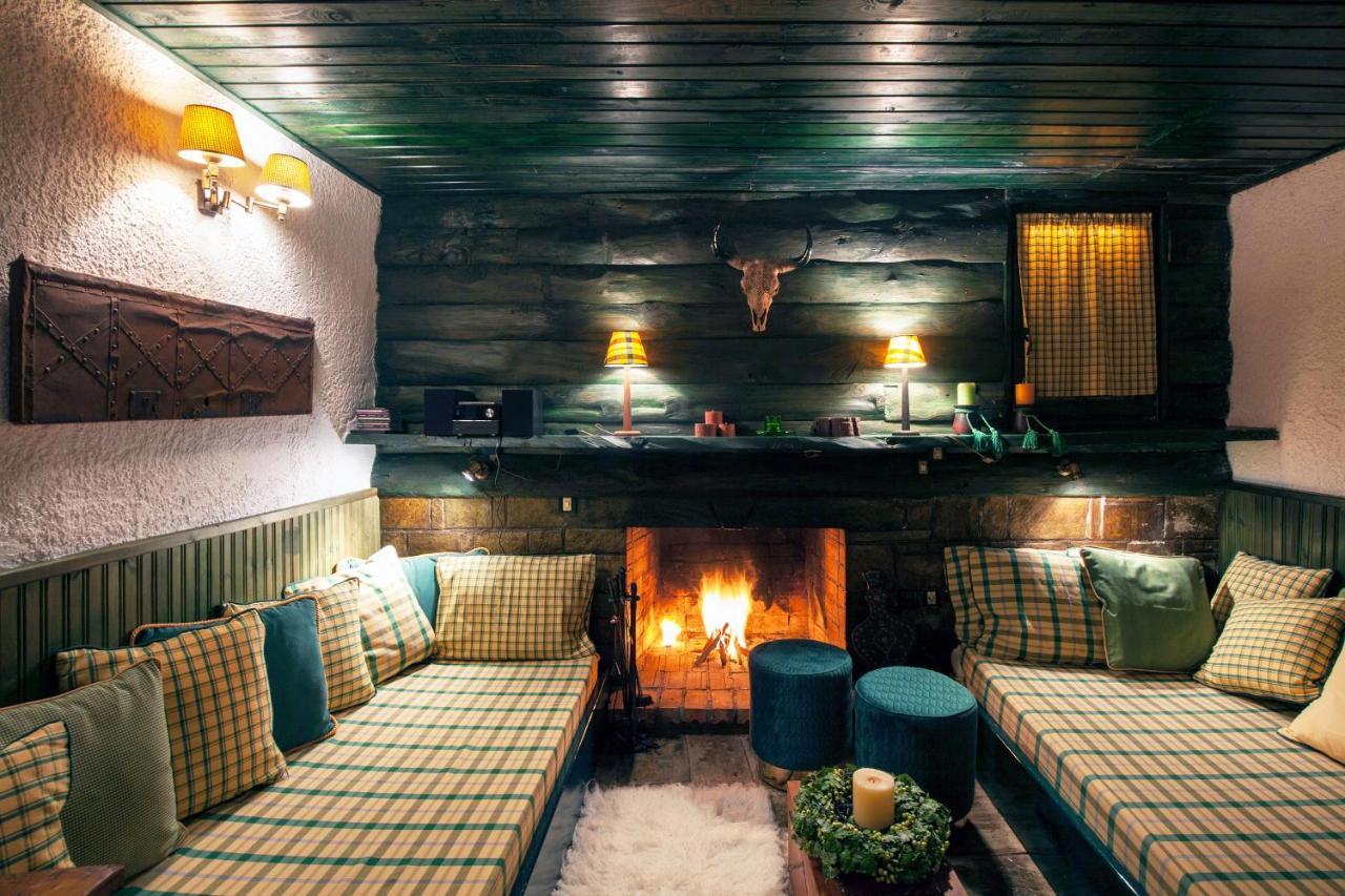 Dandy Villas Agoriani - Chalet Ivoni - Fireplace Eptalofos Luaran gambar